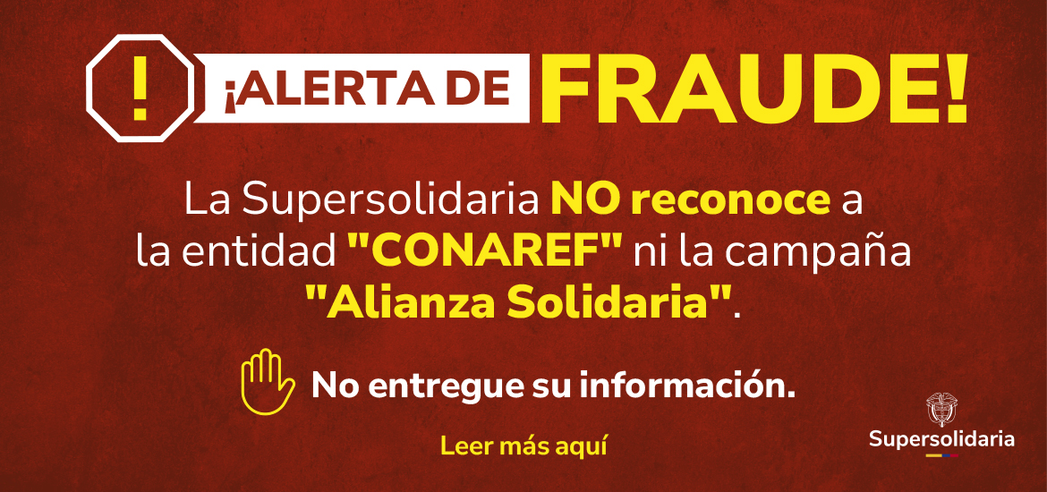 banner alerta de fraude conaref