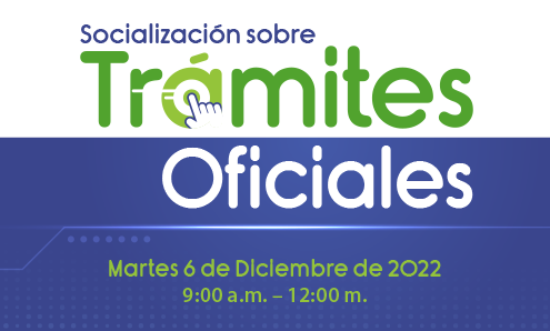 imagen evento Socialización sobre Trámites Oficiales