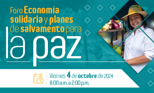 banner del foro de economía de la super con fecha y hora 