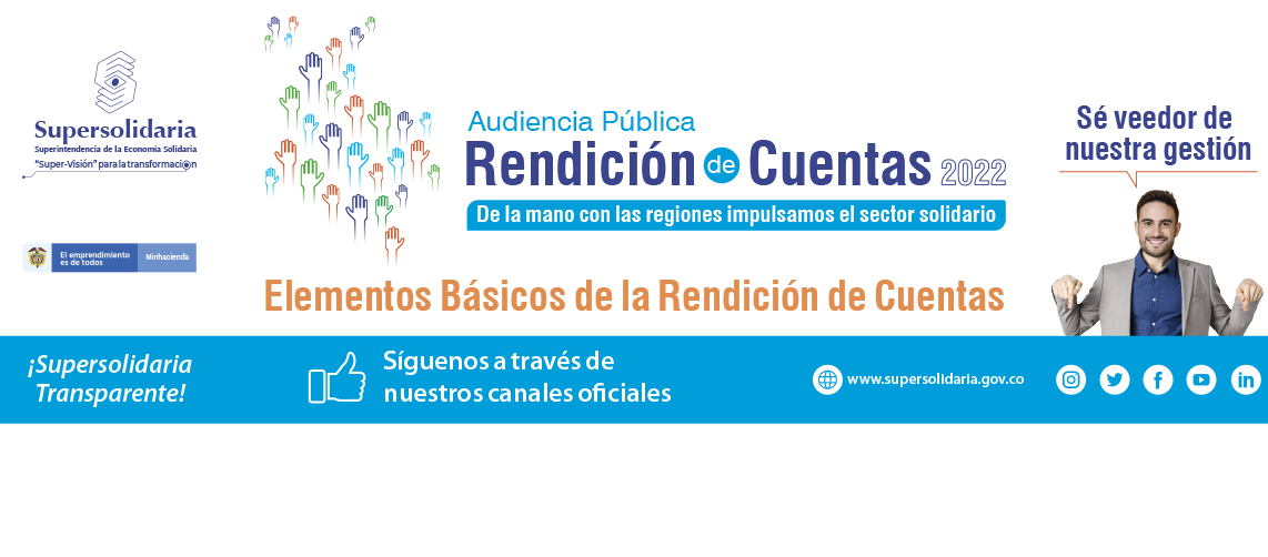 Supersolidaria transparente: elementos básicos de la Rendición de Cuentas