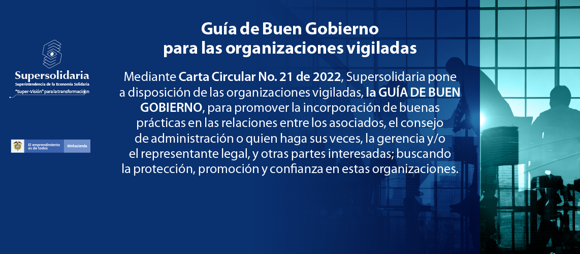 Guía de Buen Gobierno para las Organizaciones Solidarias Vigiladas