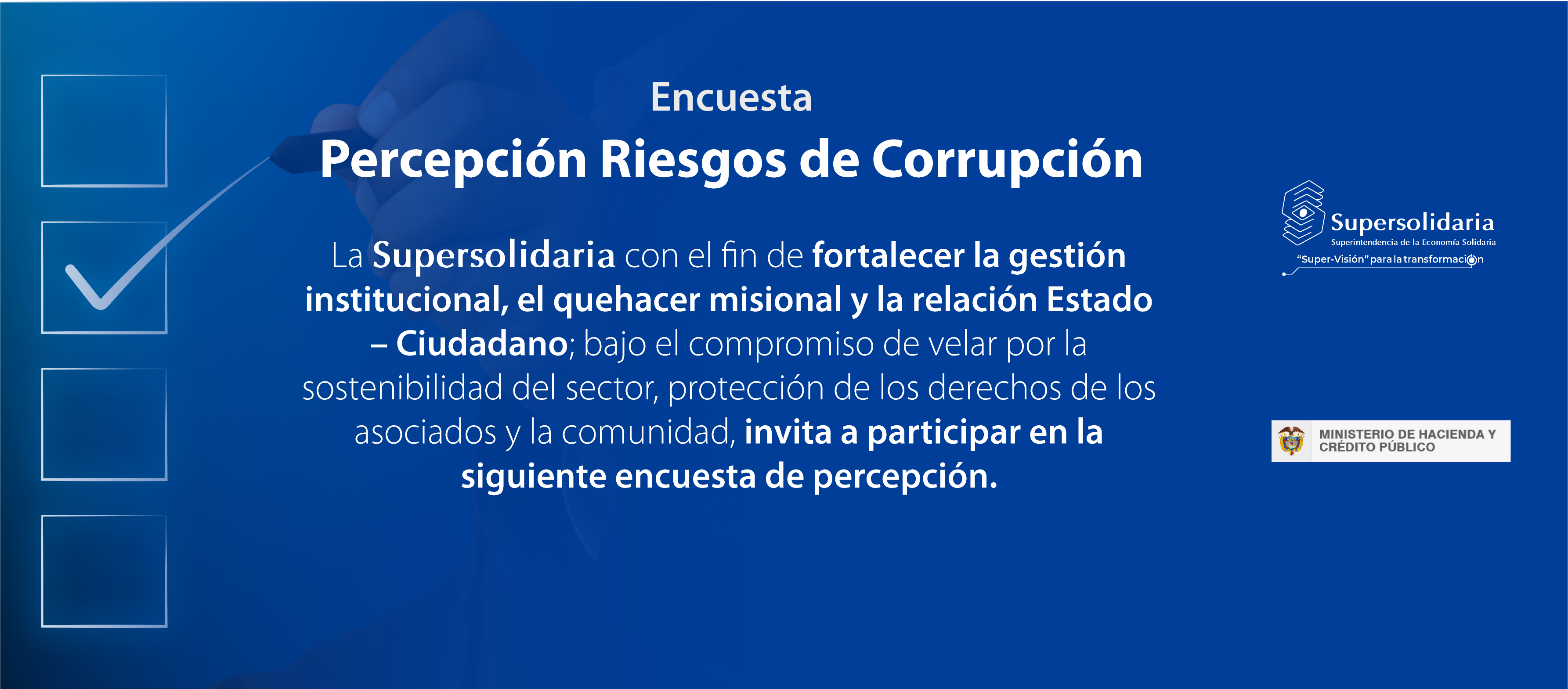 Encuesta de Percepción sobre Riesgos de Corrupción 2022