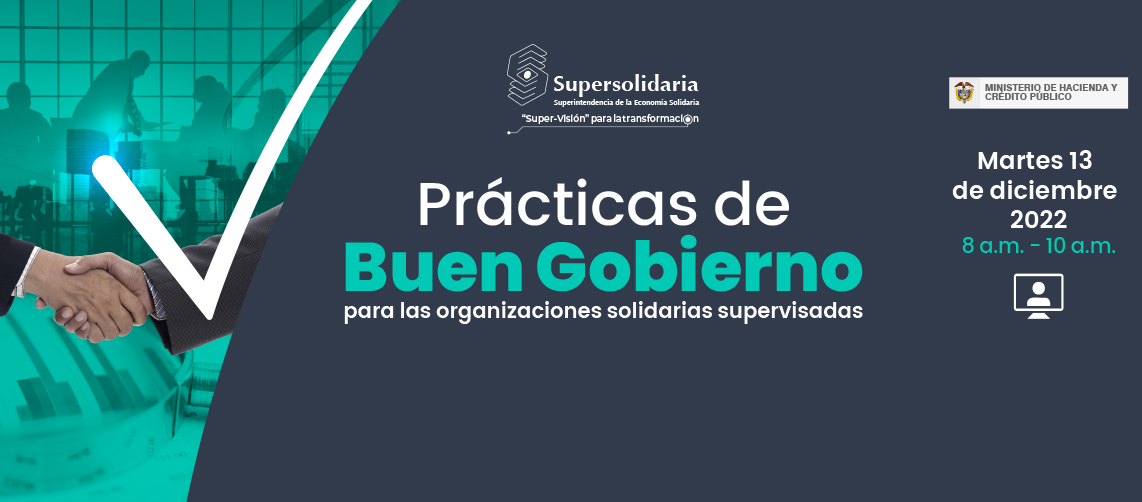 Socialización Prácticas de Buen Gobierno para las Organizaciones Solidarias Supervisadas 