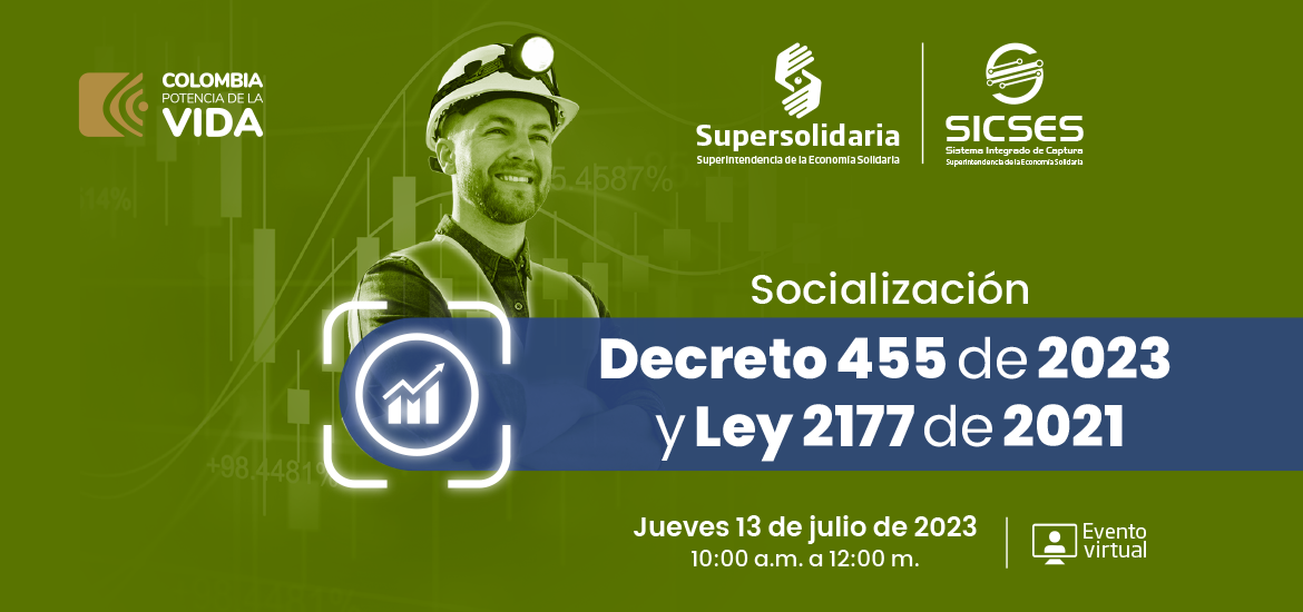 Invitación Socialización Virtual Circular Externa 49 y Carta Circular 26 de 2023