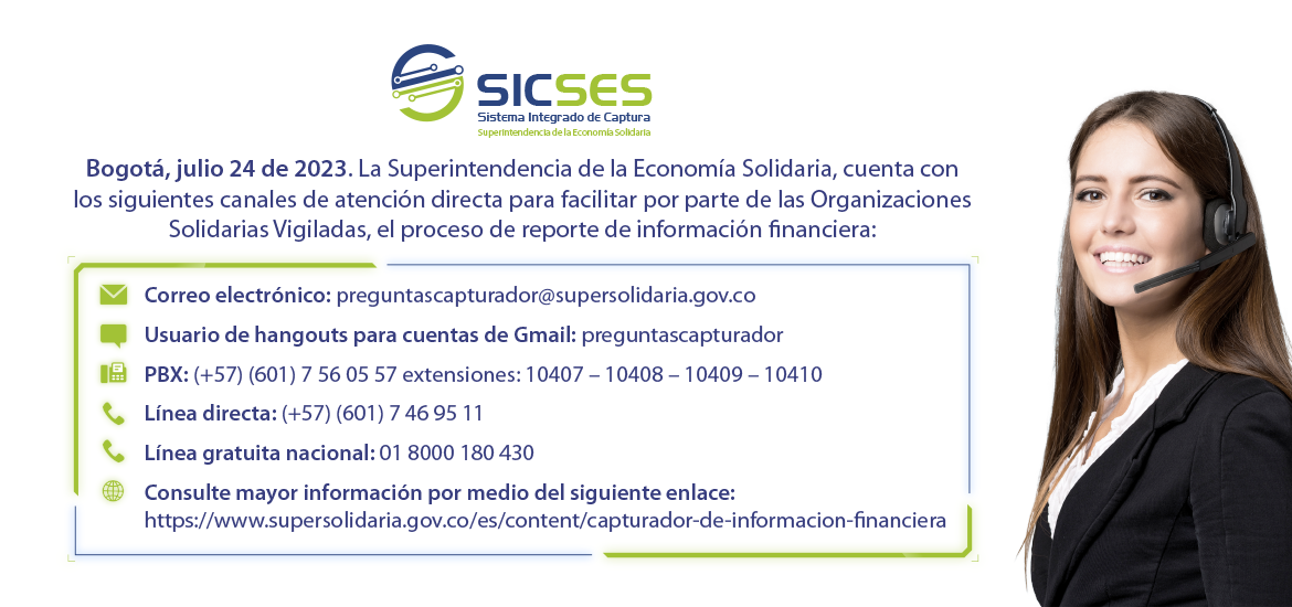 Canales de Atención Directa Sistema Integrado de Captura - SICSES