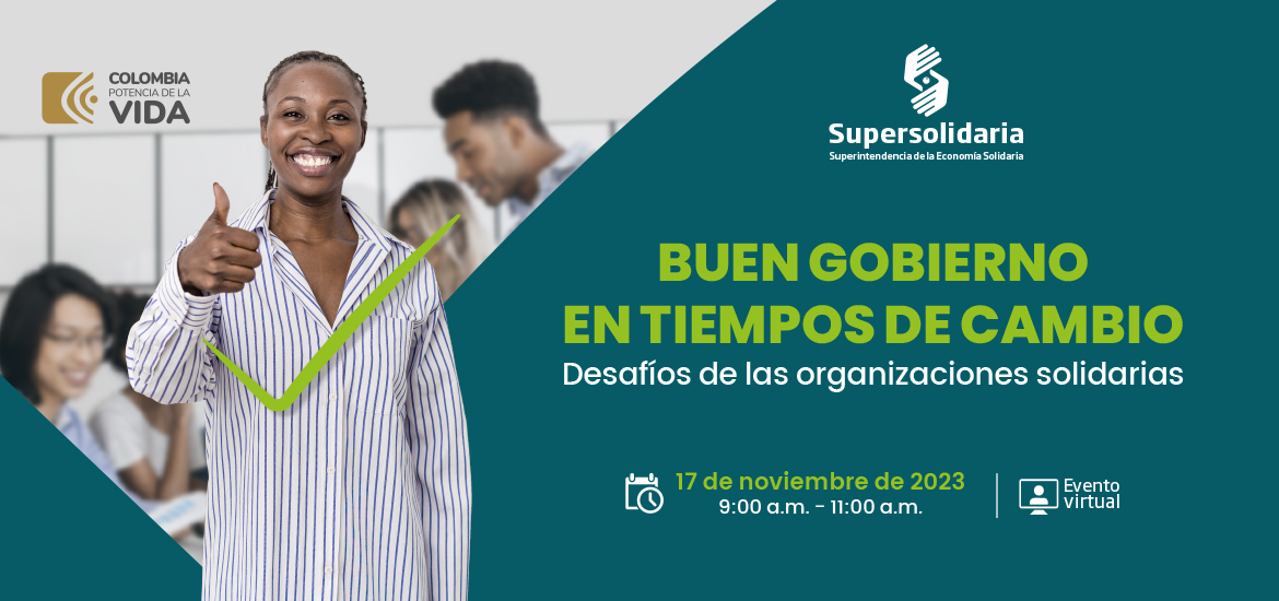 Viernes 17 de noviembre, sesión virtual sobre Buen Gobierno en Tiempos de Cambio