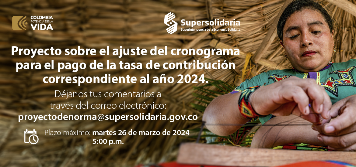 Disponible para comentarios proyecto Circular Externa 60