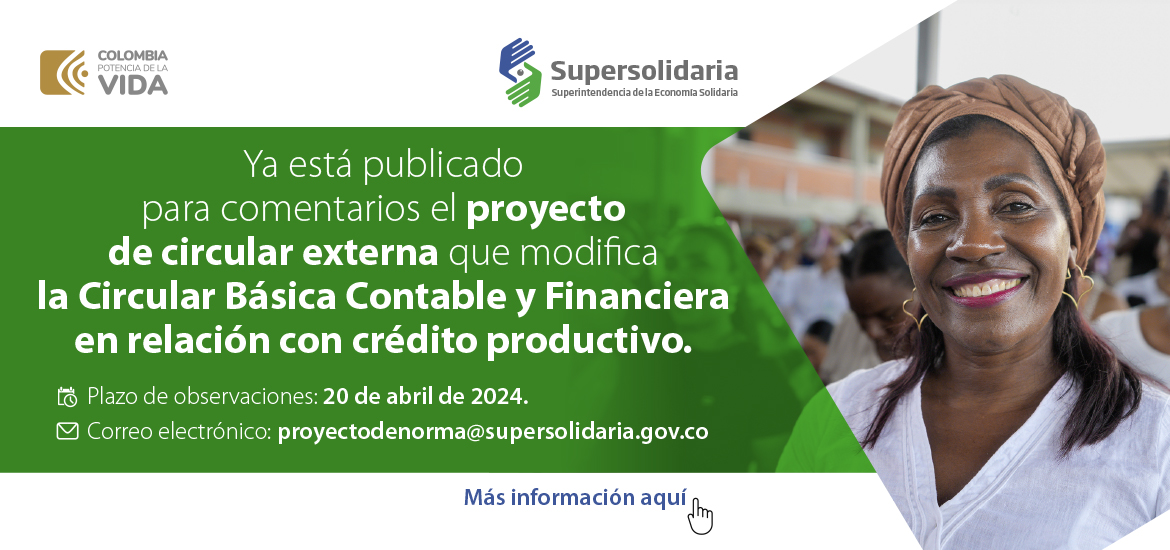 Disponible para comentarios proyecto Circular Externa 64