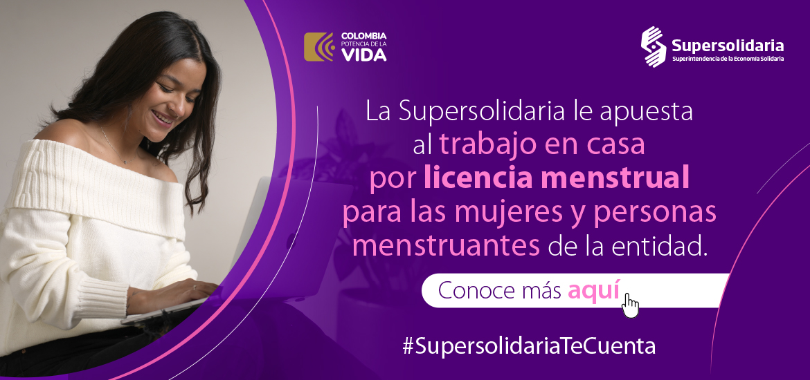 La Supersolidaria le apuesta a la licencia menstrual