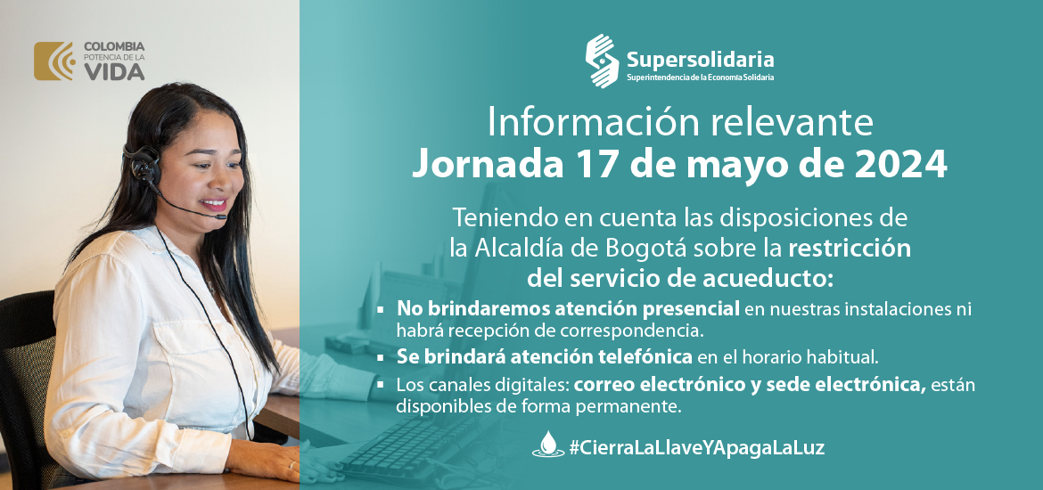 Información relevante jornada 17 de mayo del 2024