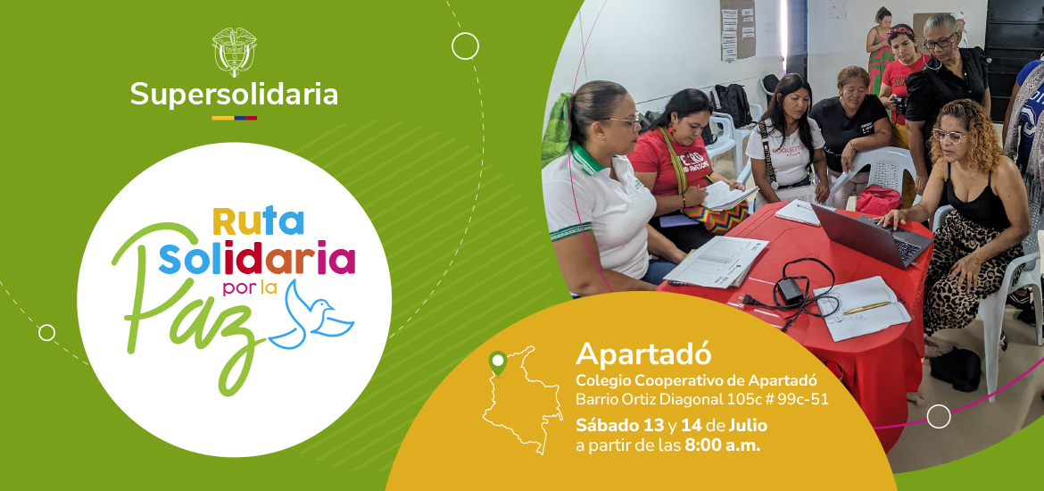 ¡La Ruta Solidaria por la Paz llega al Urabá Antioqueño!