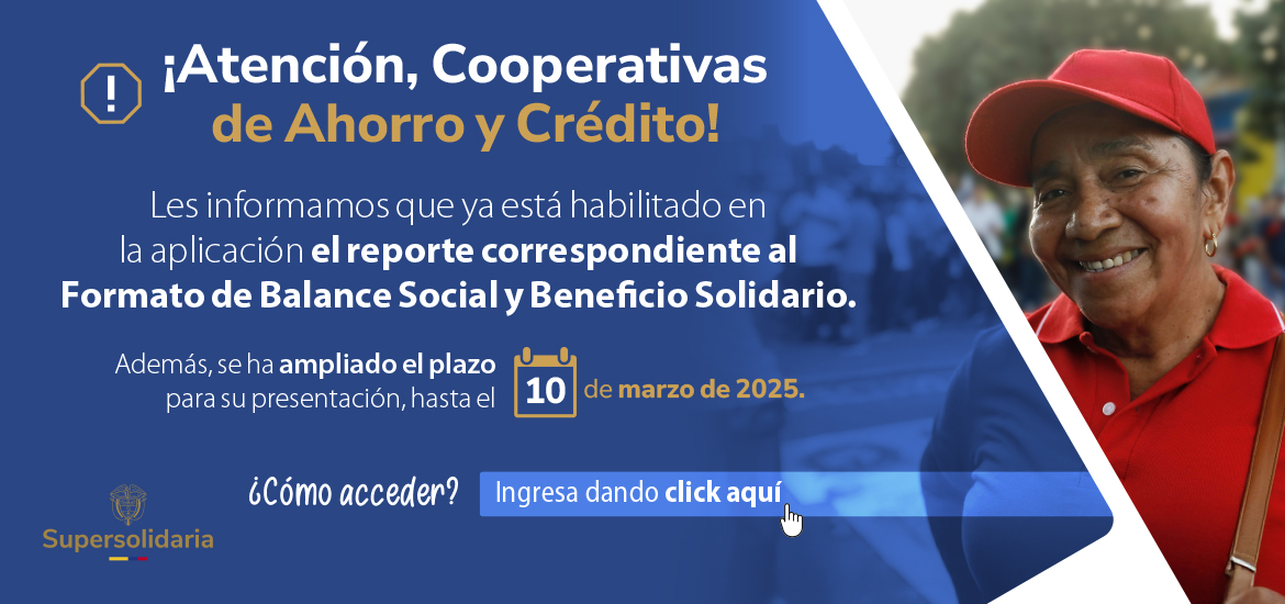 Ampliación del Plazo para el Reporte de Balance Social y Beneficio Solidario