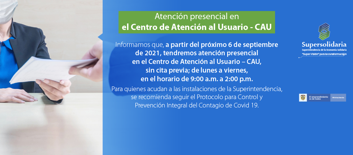 Atención Presencial en el Centro de Atención al Usuario - CAU