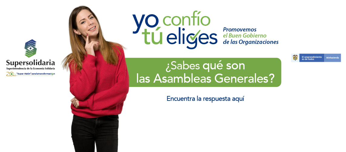 Infórmese sobre las Asambleas Generales