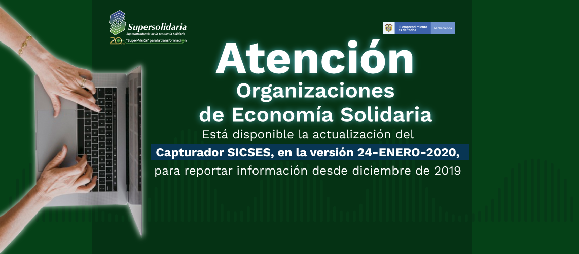 Supersolidaria informa que está disponible actualización de Sicses