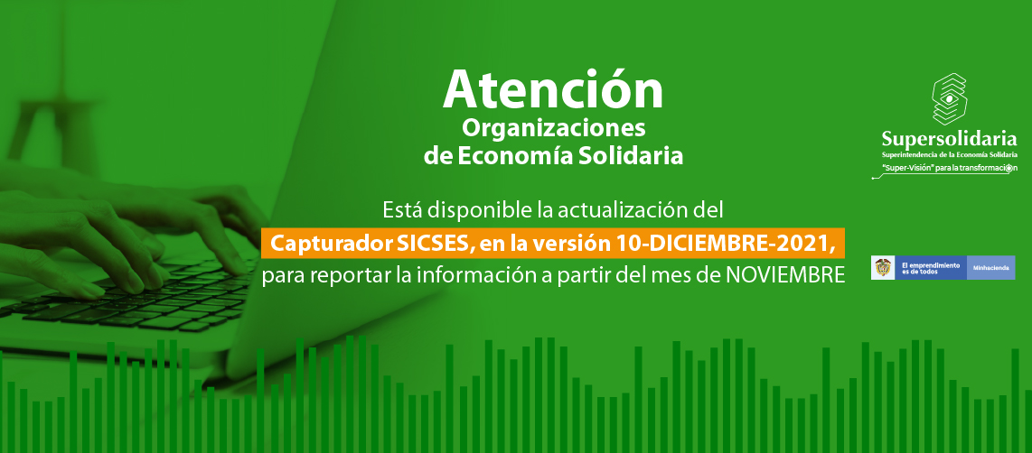 Disponible actualización SICSES en su versión del 10 de diciembre de 2021