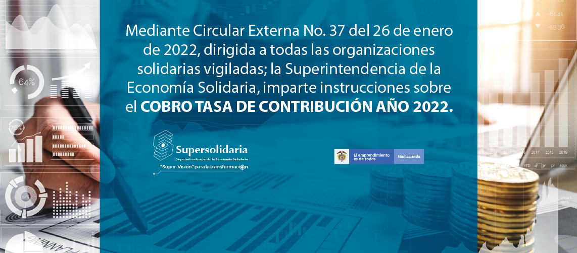 Circular Externa 37 Cobro Tasa de Contribución Año 2022