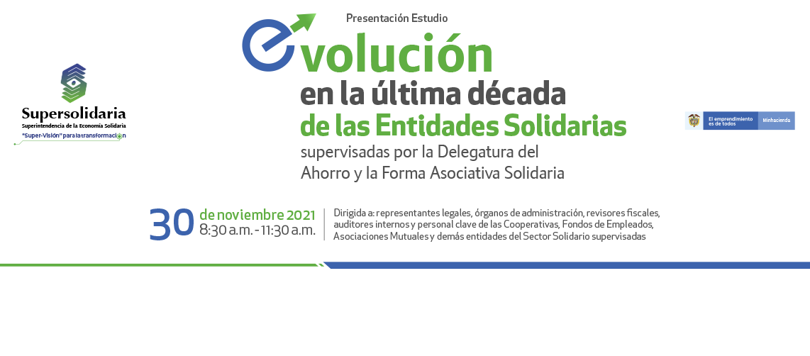 Mañana Presentación Estudio Evolución Última Década Entidades Solidarias Supervisadas Delegatura Asociativa