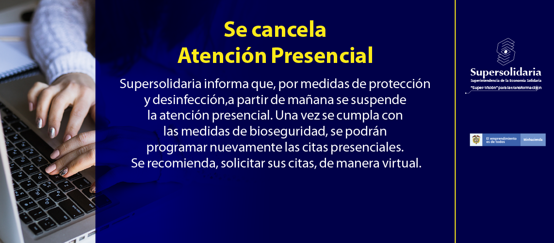 Se suspende Atención Presencial