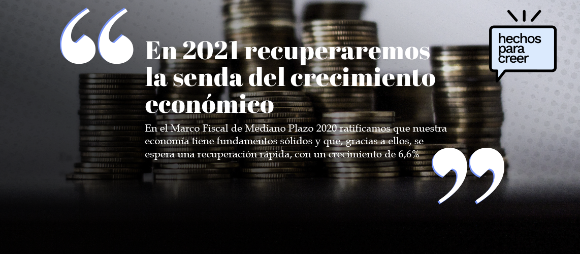 En 2021 recuperaremos la senda del crecimiento económico