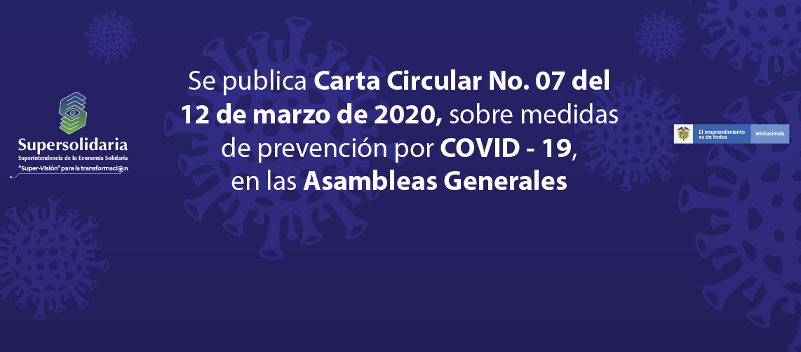 Medidas de prevención por COVID-19 en Asambleas Generales