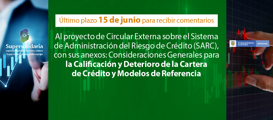 15 de junio, último plazo para comentarios proyecto SARC