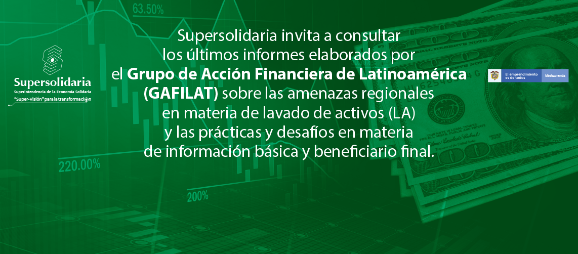 Informes de GAFILAT sobre amenazas en Lavado de Activos e Información Básica