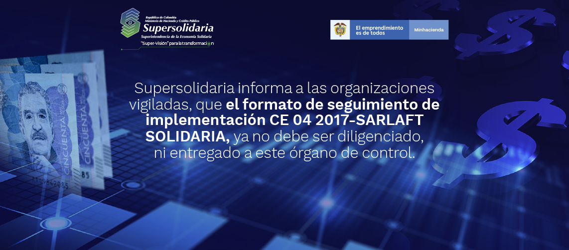 Eliminado el formato de seguimiento SARLAFT