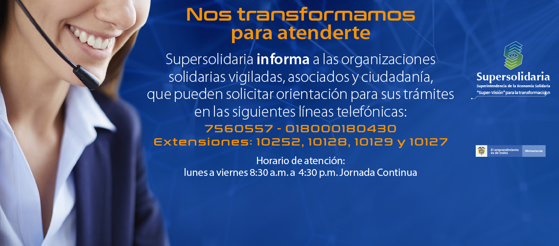 Líneas de Atención Supersolidaria