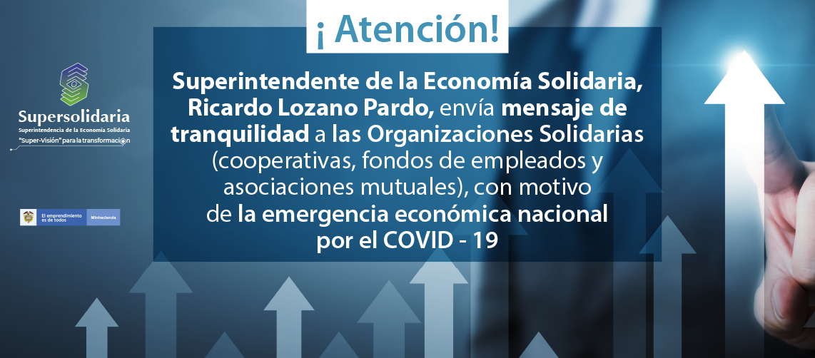 Superintendente convoca a la unión del Sector Solidario