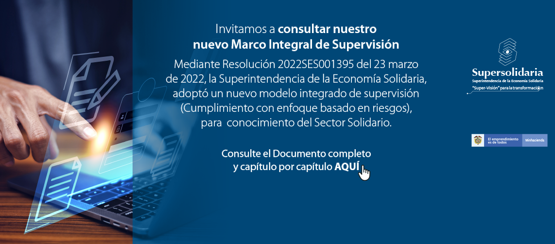 Supersolidaria presenta su nuevo Marco Integral de Supervisión