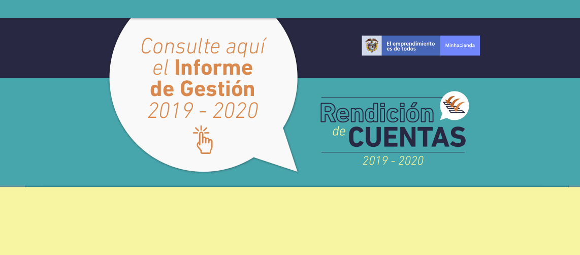 Conozca informe de gestión memorias hacienda 2019 – 2020