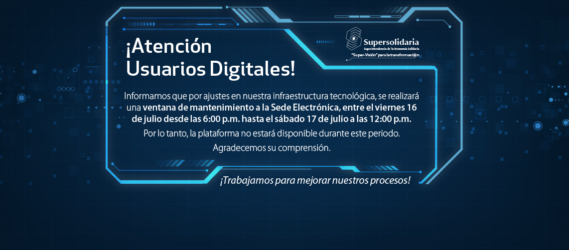 16 y 17 de julio, ventana de mantenimiento para la Sede Electrónica