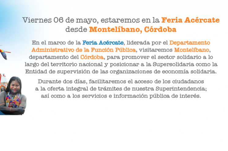 Estaremos el 06 y 07 de mayo en Montelibano, Córdoba Estaremos el 06 y 07 de mayo en Montelibano, Córdoba