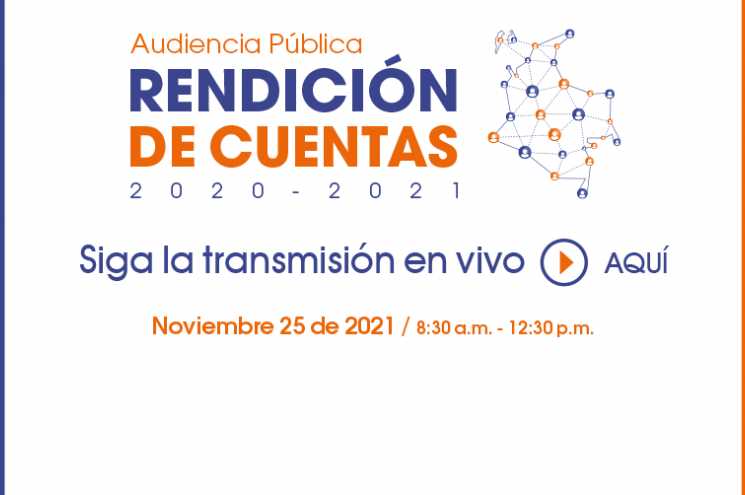Siga en vivo la Audiencia Pública de Rendición de Cuentas 2020 – 2021 de esta Superintendencia Siga en vivo la Audiencia Pública de Rendición de Cuentas 2020 – 2021 de esta Superintendencia