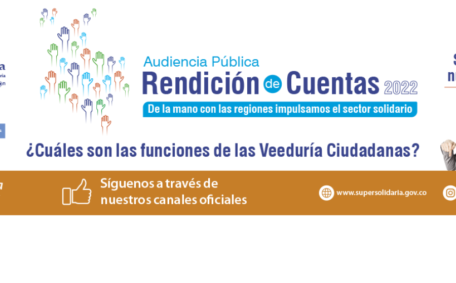 Funciones de las Veedurías Ciudadanas. Sé veedor de nuestra gestión.