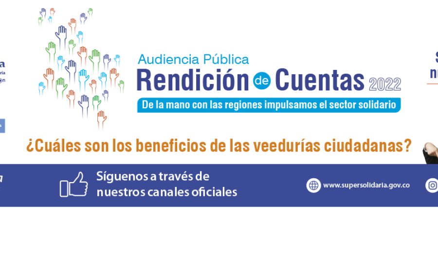 ¿Cuáles son los beneficios de las veedurías ciudadanas? Sé veedor de nuestra gestión