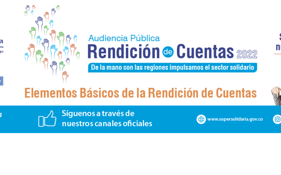 Supersolidaria transparente: elementos básicos de la Rendición de Cuentas