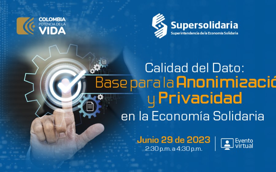 Invitación Sensibilización Virtual Dirigida al Sector Solidario sobre Calidad del Dato