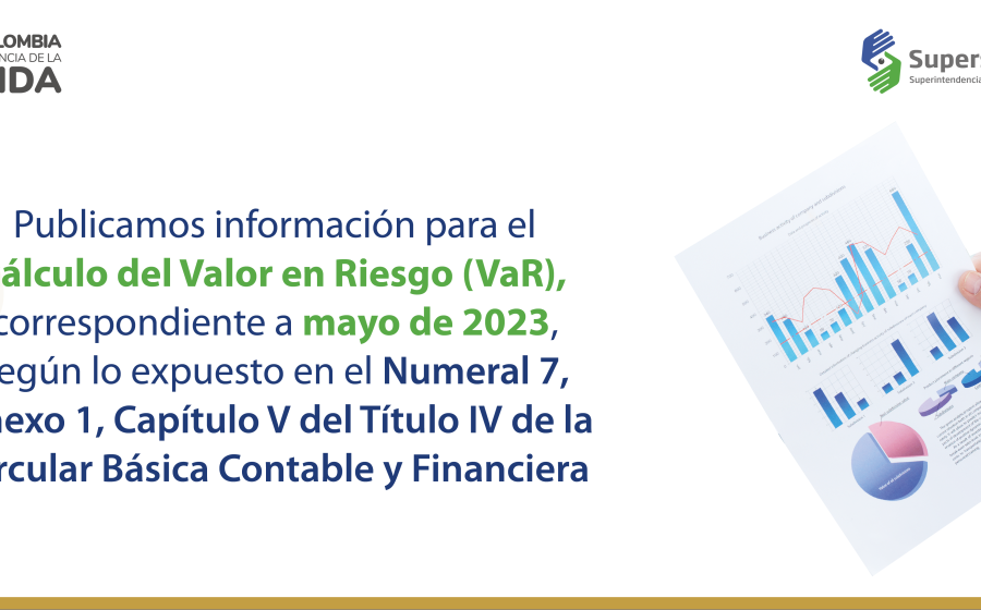 Información para el Cálculo del Valor en Riesgo – VaR – Mayo de 2023