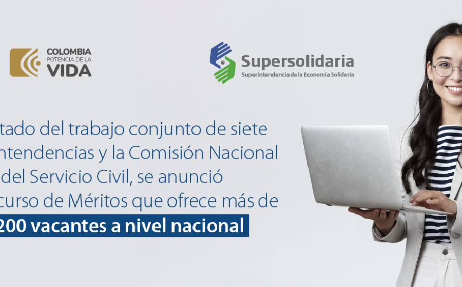 Resultado del trabajo conjunto entre siete Superintendencias y la CNSC, se anuncia concurso de méritos