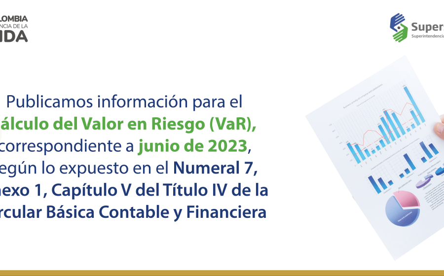 Información para el Cálculo del Valor en Riesgo – VaR – Junio de 2023