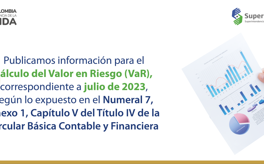 Información para el Cálculo del Valor en Riesgo – VaR – Julio de 2023