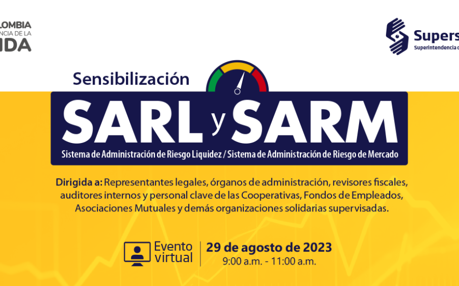 Invitación Sensibilización sobre Riesgo de Liquidez y de Mercado
