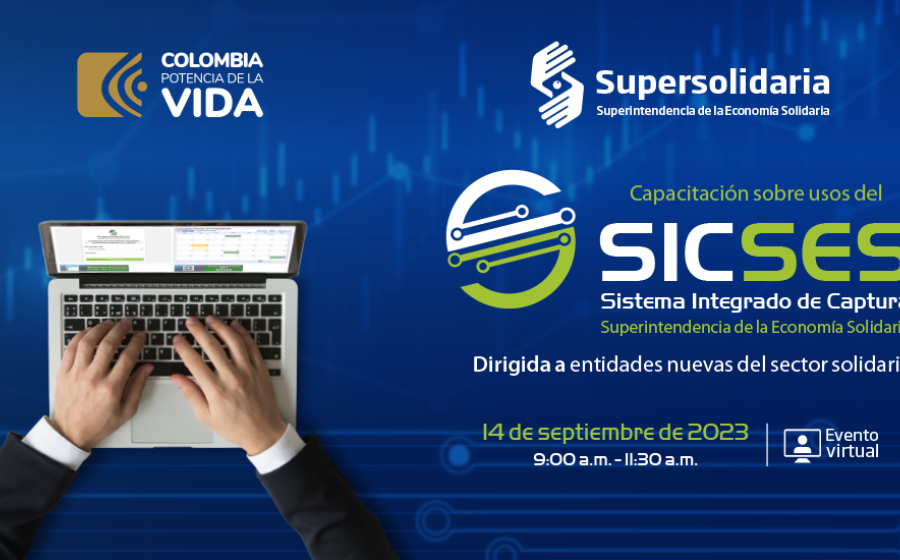 Capacitación virtual para organizaciones nuevas del sector solidario, jueves 9:00 a.m.