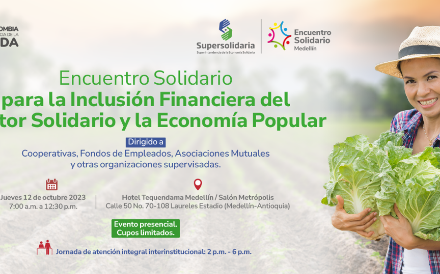 Estaremos en Medellín, el 12 de octubre, realizando Encuentro Solidario y jornada interinstitucional de atención