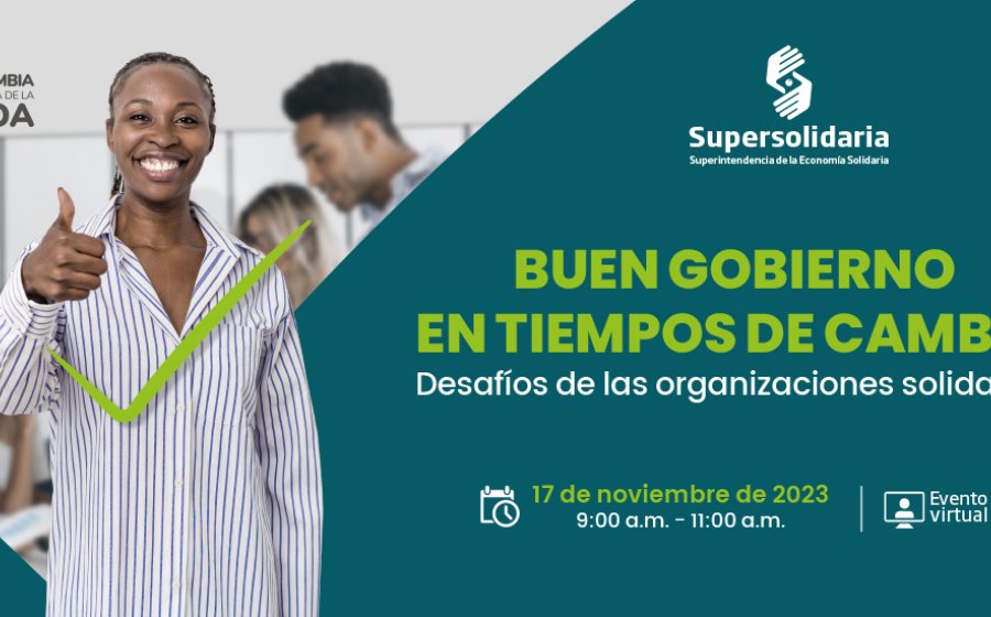 Viernes 17 de noviembre, sesión virtual sobre Buen Gobierno en Tiempos de Cambio