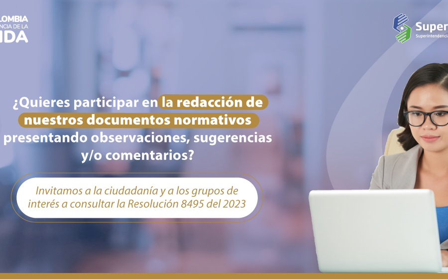 ¿Cómo participar en la redacción de nuestros documentos normativos?