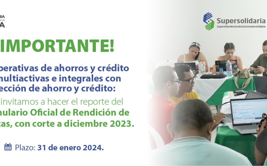 Atención Cooperativas de Ahorro y Crédito