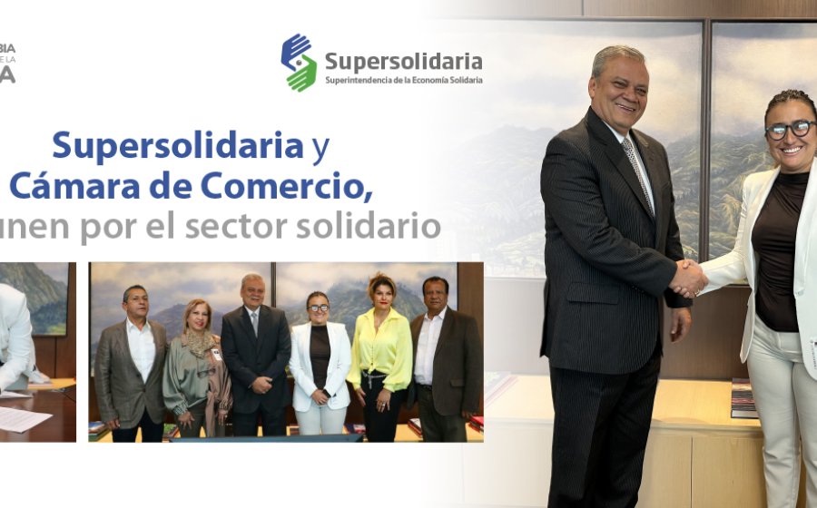 La Superintendencia de la Economía Solidaria y la Cámara de Comercio de Bogotá, unidas para que el sector solidario sea más productivo y competitivo